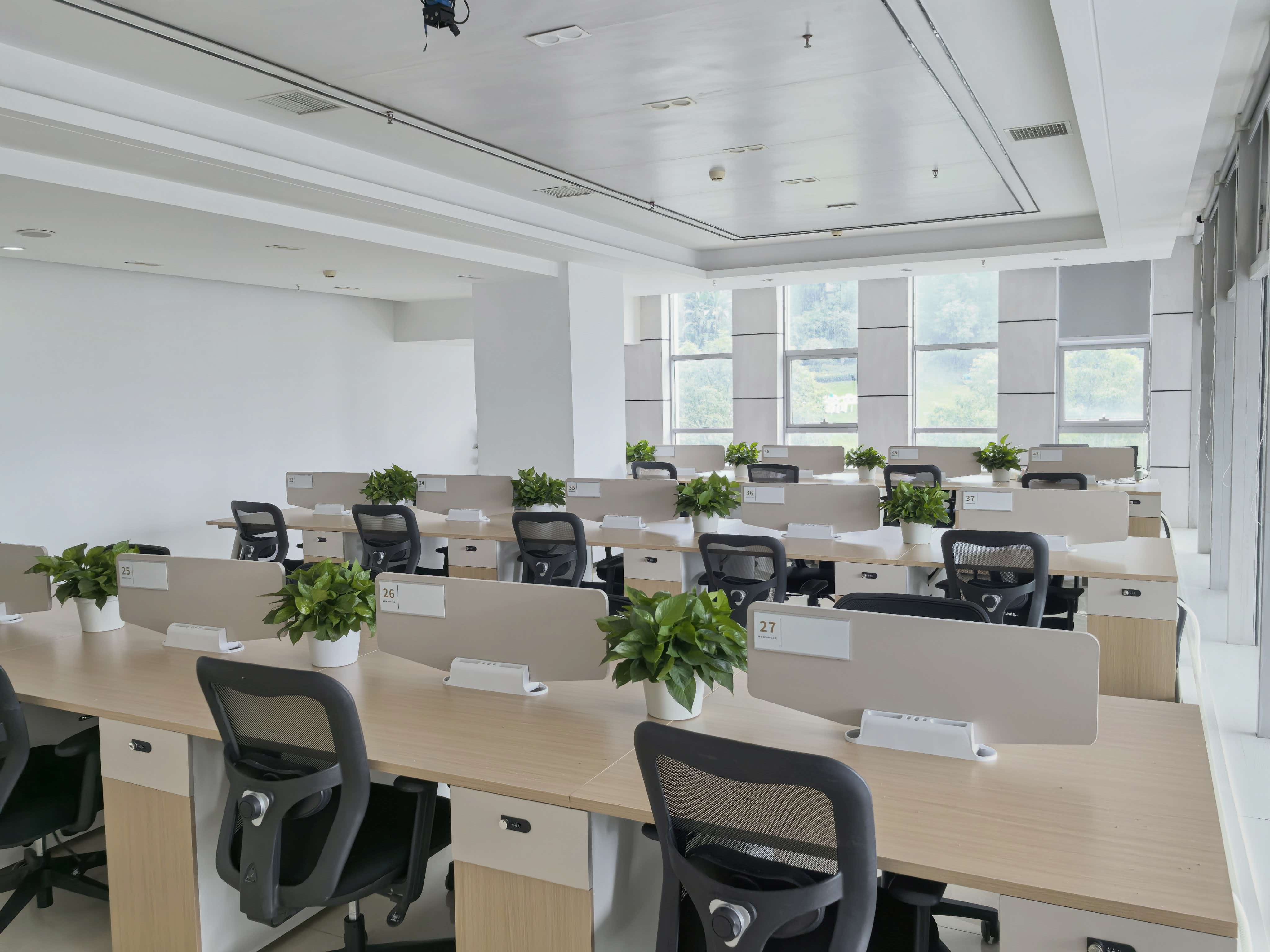 天露数字 OPC 社区共享办公区实景